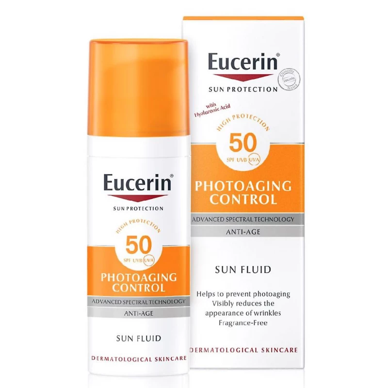 من يوسيرين SPF 50 كريم واقي من أشعة الشمس المضاد للشيخوخة, 50 مل, درجة - يوسيرين