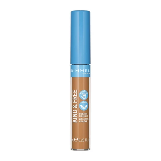 Rimmel London Kind & Free Hydrating Concealer 040 Tan 7ml: Vegan Brightening Coverage for Dark Circles Rimmel London Kind & Free Hydrating Concealer 040 Tan 7ml: Vegan Brightening Coverage for Dark Circles