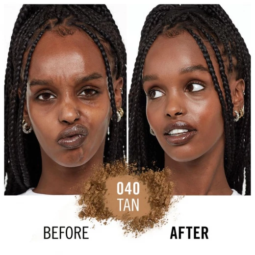بودرة Rimmel London Kind & Free المضغوطة 040 تان لمسة نهائية طبيعية للتحكم في اللمعان 10 جرام لبشرة متألقة - ريميل لندن - Image 3
