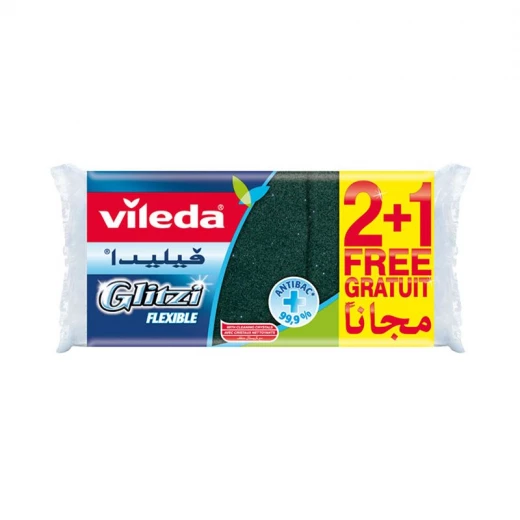 اسفنج جليتزي ، 3 قطع من فيليدا