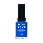 Mon Reve 028 Gel Like Nail Polish Long Lasting Chip Resistant 13ml Vibrant Color Manicure - Mon Reve