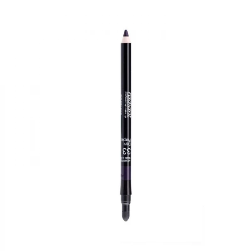 RADIANT Softline Waterproof Eyeliner 31 Smoky Dark Brown 1.2g Long Lasting Eye Makeup - Radiant