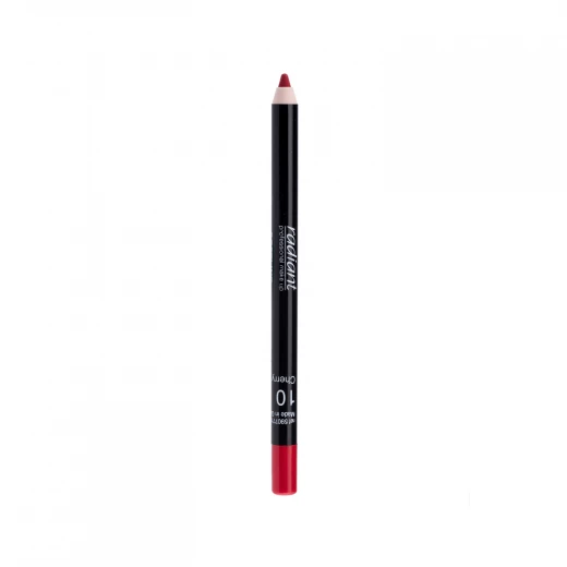 Radiant Professional Waterproof Lip Liner Pencil for Defined Lips with Vitamin E 1.20 g (Cherry) Radiant Professional Waterproof Lip Liner Pencil for Defined Lips with Vitamin E 1.20 g (Cherry)