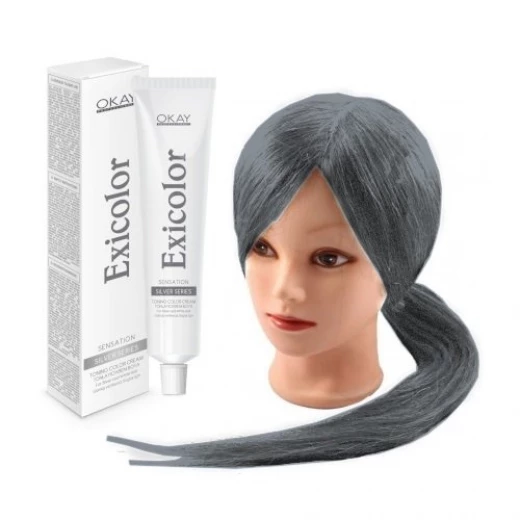 صبغة بارود رمادي، 100 مل من اكسي كلر صبغة بارود رمادي، 100 مل من اكسي كلر