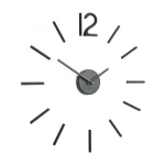 Umbra Blink Wall Clock, Black Color - Umbra
