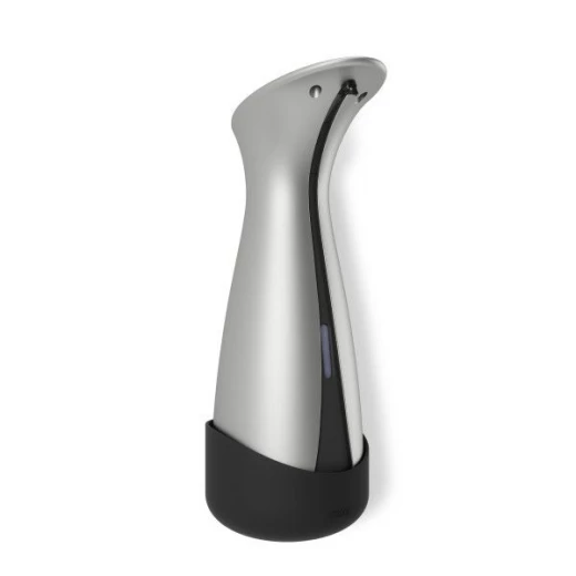 موزع صابون حساس مثبت على الحائط , باللون الرمادي, 250 مل من أومبرا موزع صابون حساس مثبت على الحائط , باللون الرمادي, 250 مل من أومبرا
