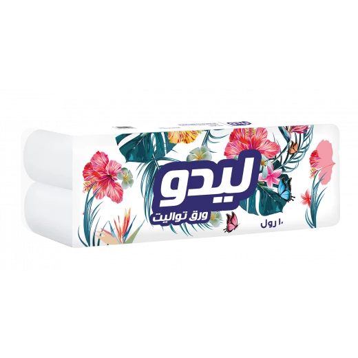 ورق تواليت, 10 رول, 200 قطعه من ليدو ورق تواليت, 10 رول, 200 قطعه من ليدو