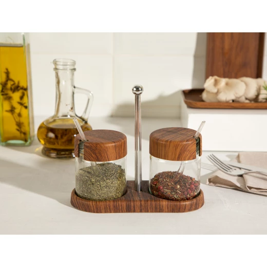 Madame Coco Alba Double Spice Holder, 2 Pieces - Madame COCO - Image 2