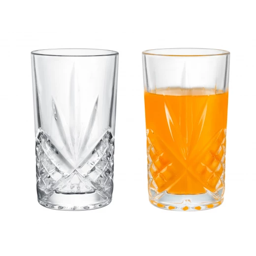 مجموعة أكواب شرب, 4 قطع, 370 مل من مدام كوكو مجموعة أكواب شرب, 4 قطع, 370 مل من مدام كوكو