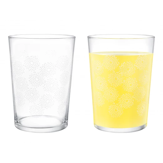 مجموعة أكواب شرب, بتصميم مرقط, 4 قطع من مدام كوكو مجموعة أكواب شرب, بتصميم مرقط, 4 قطع من مدام كوكو