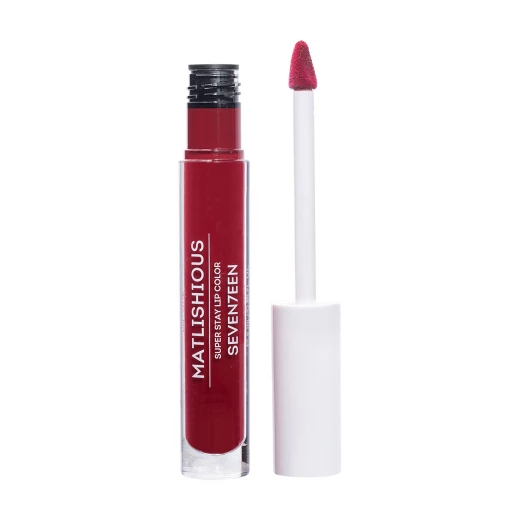 Seventeen Matlishious Shade 13 Matte Lipstick Long Lasting Mousse Formula for Perfect Lips 13.5g Vibrant Color Seventeen Matlishious Shade 13 Matte Lipstick Long Lasting Mousse Formula for Perfect Lips 13.5g Vibrant Color
