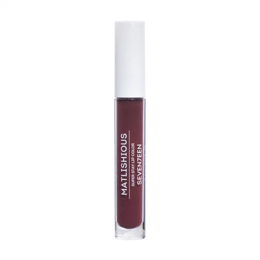 Seventeen Matlishious Super Stay Lip Color Shade 15 Long Lasting Matte Lipstick 4ml - Seventeen - Image 3