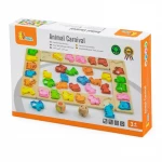Viga Toys Sorter Game, Animal Carnival Shape - Viga