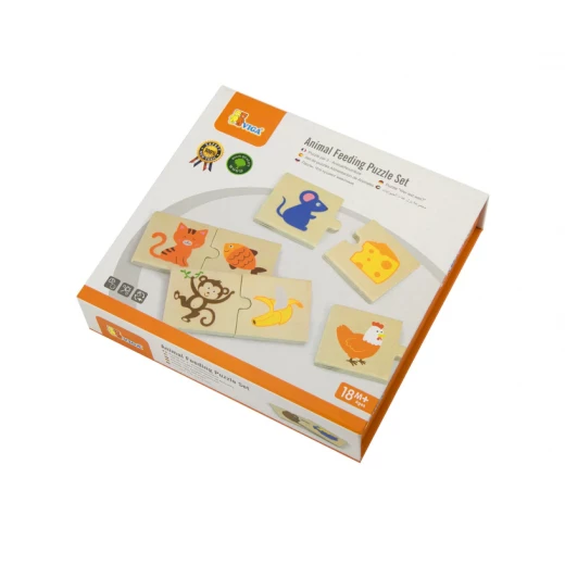 Viga Puzzle Set, Animal Feeding Design Viga Puzzle Set, Animal Feeding Design