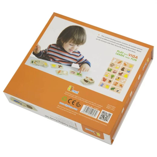 Viga Puzzle Set, Animal Feeding Design - Viga - Image 3