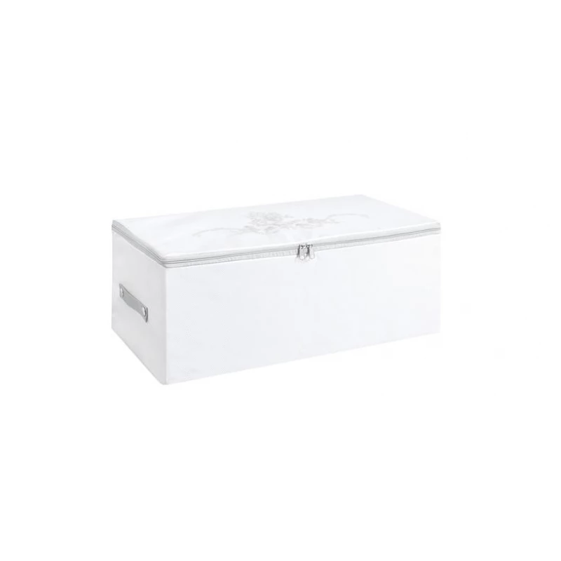 Madame Coco Flower Pattern Printed Bag, White Color - Madame COCO