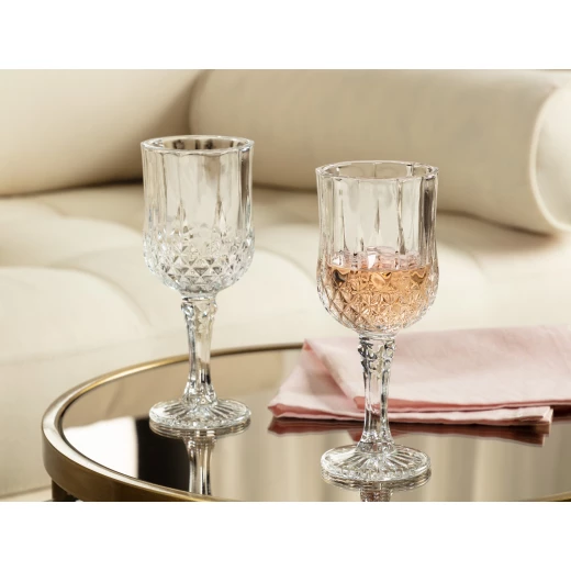 Madame Coco Audrey Medium Drinking Glasses, Set of 4 Pieces, 140 Ml - Madame COCO - Image 2