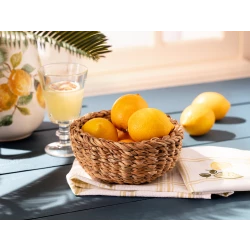 Madame Coco Marlie Small Wicker Basket, 16x8 Cm