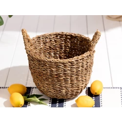 Madame Coco Dorise Medium Wicker Basket, 27x22 Cm