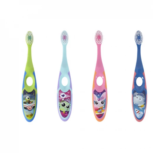 Jordan Children's Toothbrush Step 2, (3-5 years) Soft Brush with Cap for Travel - Pink Jordan Children's Toothbrush Step 2, (3-5 years) Soft Brush with Cap for Travel - Pink