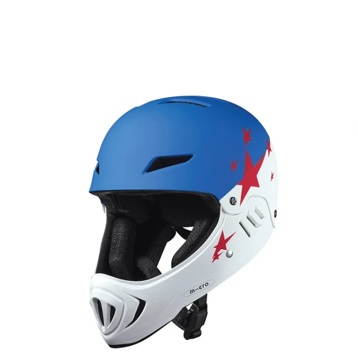 Micro Racing Helmet for Kids, Stars Design Micro Racing Helmet for Kids, Stars Design