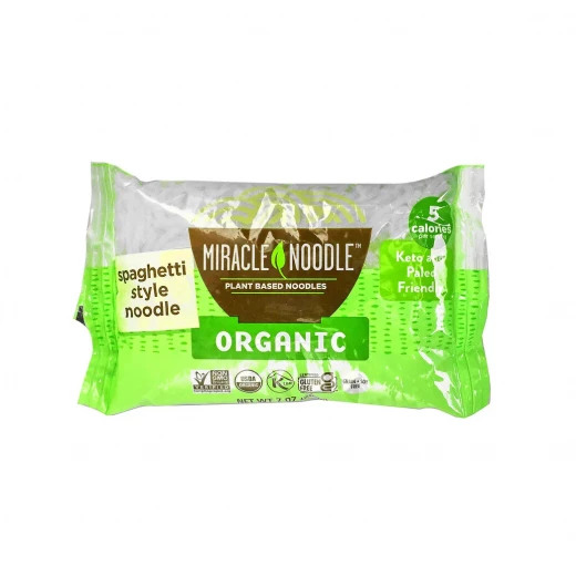 Miracle Noodle Organic Spaghetti Style Noodles, 200 Gram Miracle Noodle Organic Spaghetti Style Noodles, 200 Gram