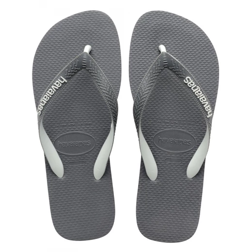 Havaianas Top Mix Flip Flop, Steel Grey Color, Size 39/40 Havaianas Top Mix Flip Flop, Steel Grey Color, Size 39/40