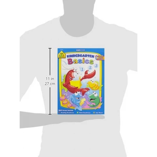 School Zone Kindergarten Basics 64-Page Workbook - School Zone - Image 5