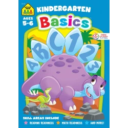 School Zone Kindergarten Basics 64-Page Workbook