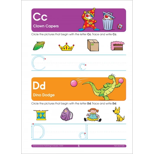 School Zone Kindergarten Scholar Workbook - School Zone - Image 4