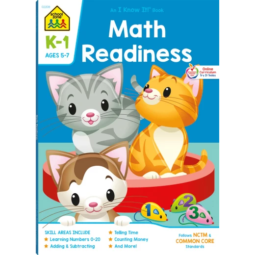 Math Readiness Grades K-1 Workbook Math Readiness Grades K-1 Workbook