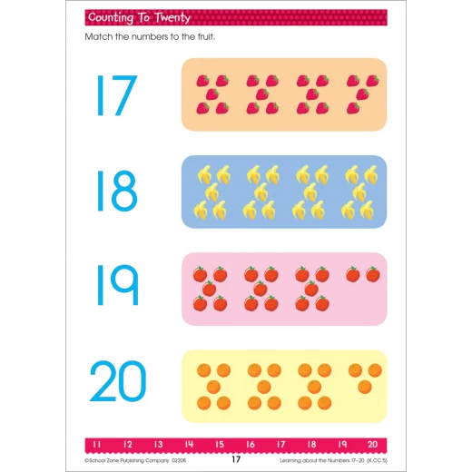 Math Readiness Grades K-1 Workbook - School Zone - Image 2