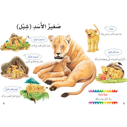 اسئلتي واجوبتي الاولى: صغار الحيوانات من دار المنهل - دار المنهل - Image 5