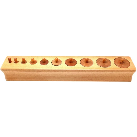 Edu Fun Montessori Toys : Cylinder Blocks 1 - Edu Fun - Image 2