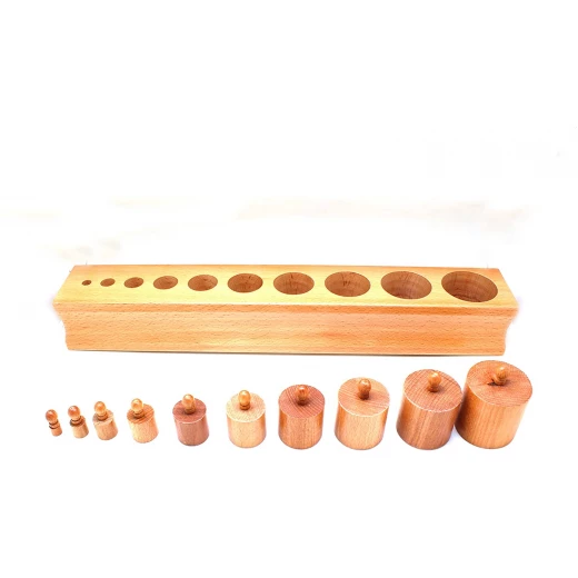 Edu Fun Montessori Toys : Cylinder Blocks 1 - Edu Fun - Image 3