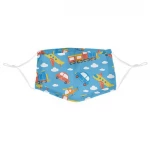 قناع الوجه مصنوع من القطن للأطفال، بتصميم المواصلات من ستيفن جوزيف - ستيفن جوزيف