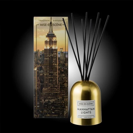معطر جو مع عيدان ميز أون سين, أضواء مانهاتن, 200 مل من أمبيانتاير - أمبيانتاير - Image 3