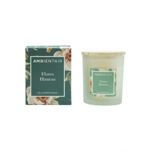 شمعة معطرة بالزهور, برائحة فلوريس بالانس من أمبيانتاير شمعة معطرة بالزهور, برائحة فلوريس بالانس من أمبيانتاير