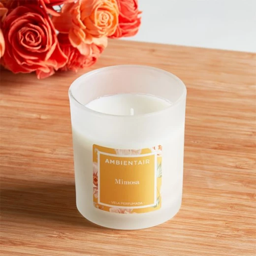 شمعة معطرة بالزهور, برائحة الميموزا من أمبيانتاير - أمبيانتاير - Image 2