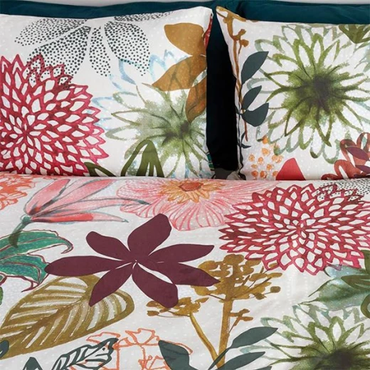 Bedding house fiori duvet cover set, multicolor, queen size, 3 pieces - Bedding House - Image 3
