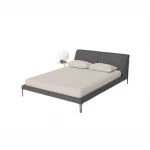 Bedding house fitted sheet set, cotton, sand color, queen size, 3 pieces - Bedding House