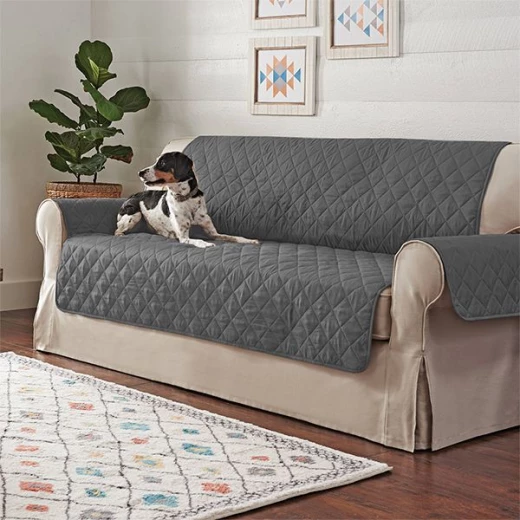 Nova home sure fit sofa protector, charcoal color, 7 seats - Nova Home - Image 4
