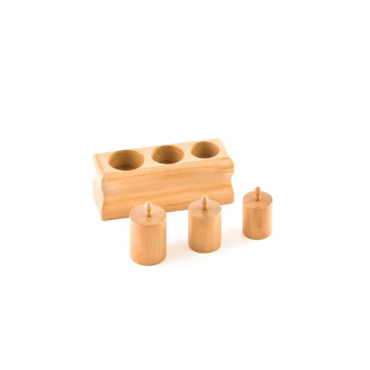 Edu Fun Montessori Toys : Infants Cylinder Block 2 Edu Fun Montessori Toys : Infants Cylinder Block 2