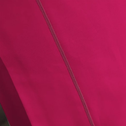 طقم شرشف مطاط بتصميم سادة, قطن, باللون الفوشيا, حجم مفرد ونص, 3 قطع من فيلدكريست - فيلدكريست - Image 2