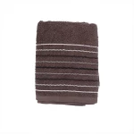 Nova home nestwell jacquard towel, dark grey color, 50x90 size - Nova Home