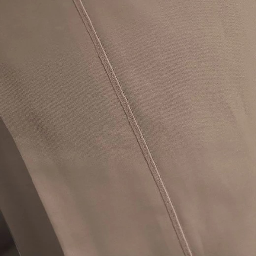 Fieldcrest plain fitted sheet set, linen color, twin size - Fieldcrest - Image 3