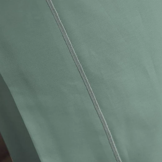 Fieldcrest plain pillowcase set, cotton, jade color, 2 pieces - Fieldcrest - Image 2