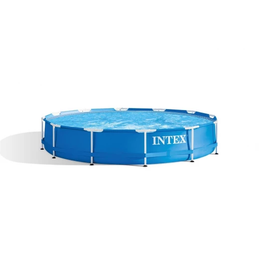 Intex Metal Frame Pool, Without Filter, 3.66 X 76 Intex Metal Frame Pool, Without Filter, 3.66 X 76