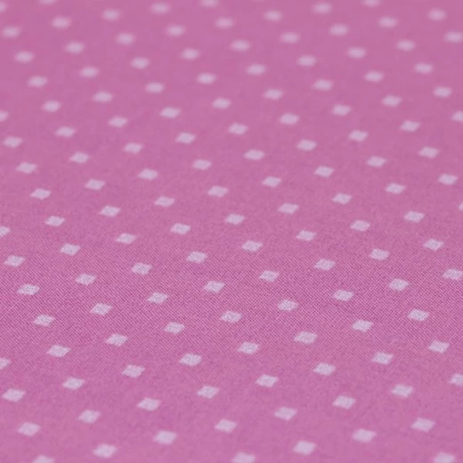 طقم شرشف مطاط, بولي قطن, باللون الفوشيه, حجم مفرد كبير, قطعتان من كانون - كانون - Image 2