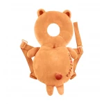 وسادة حماية رأس الطفل, باللون البني